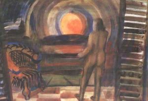 Standing in the Sun 1943 by Istvan Farkas