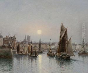 Port Hollandais by Louis Timmermans