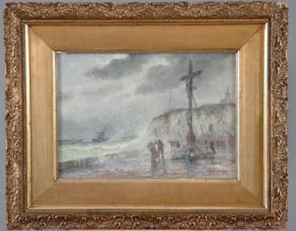 La Jetee Par Un Jour De Tempete - view 1