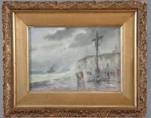 La Jetee Par Un Jour De Tempete by Louis Timmermans