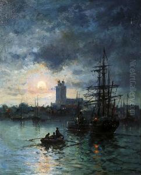 Le Port Au Crepuscule - view 1