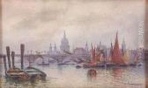  La Tamise A Londres (?) 