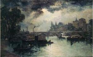 Paris, Le Pont Neuf by Louis Timmermans