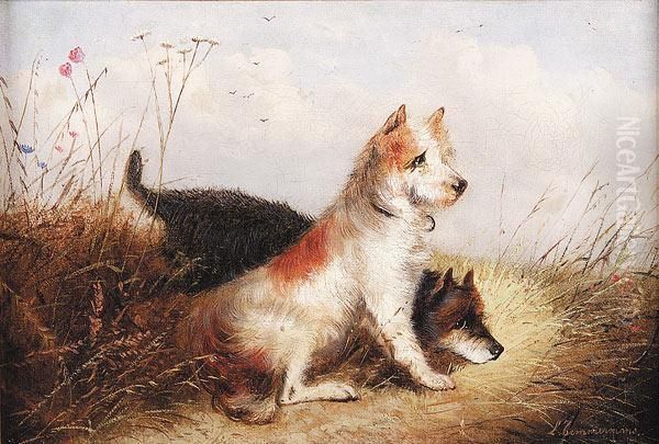 Two Terriers - view 1
