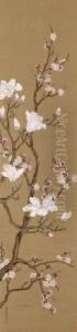 Magnolia And Plum Blossoms by Jiang Tingxi