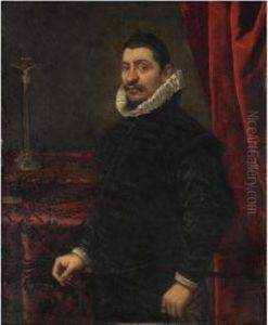 Ritratto Maschile Con Crocefisso