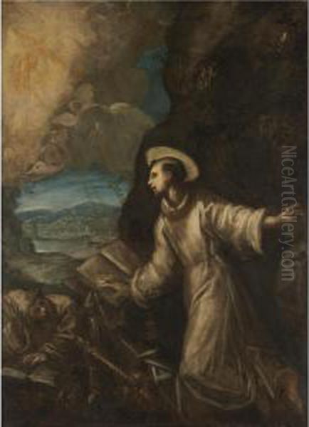 Saint Francis Receiving The Stigmata - view 1