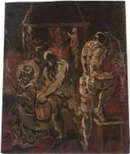 Christ Washing The Feet Of The Apostles