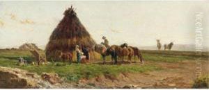 Campagna Romana by Aurelio Tiratelli