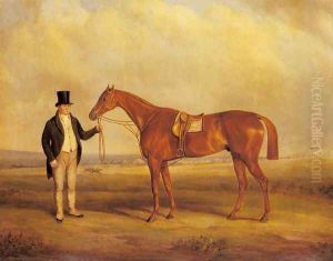 A Gentleman Holding Dangerous, the Winner of the 1833 Derby A Gentleman Holding Dangerous, the Winner of the 1833 Derby