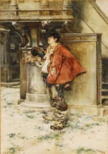 La Serenata by Cesare Tiratelli