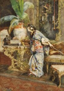 El Baile De Disfraces by Cesare Tiratelli