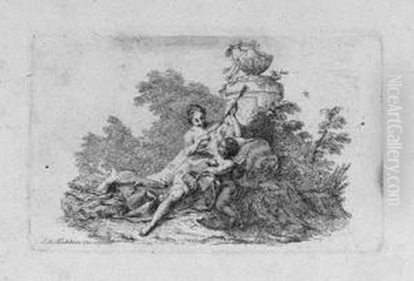 Amor Beklagt Sich Bei Venus Uber Den Stich Der Biene - view 1