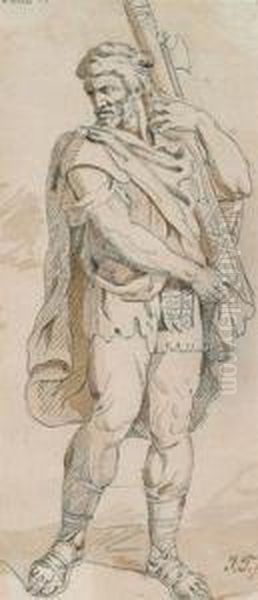 Studie Eines Romischen Soldaten - view 1