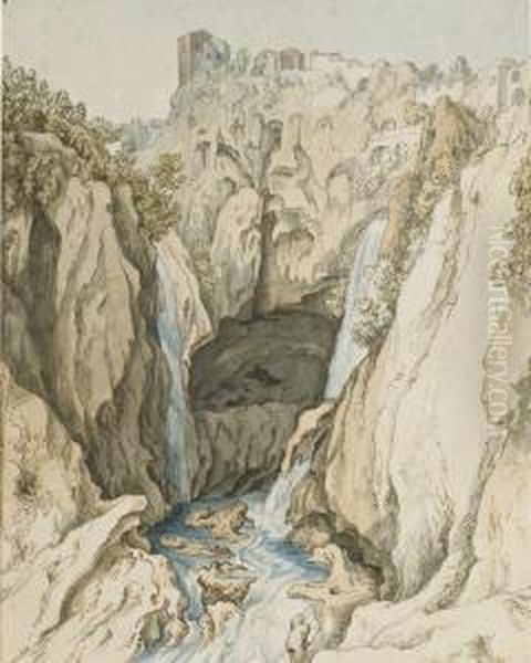 Vue Des Cascades De Tivoli - view 1