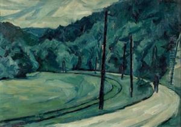 "spazierganger" Oben Rechtssigniert:v.tischler - view 1