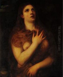 Mary Magdalene by Tiziano Vecellio (Titian)