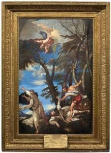 Der Tod Des Petrus Martyr by Tiziano Vecellio (Titian)