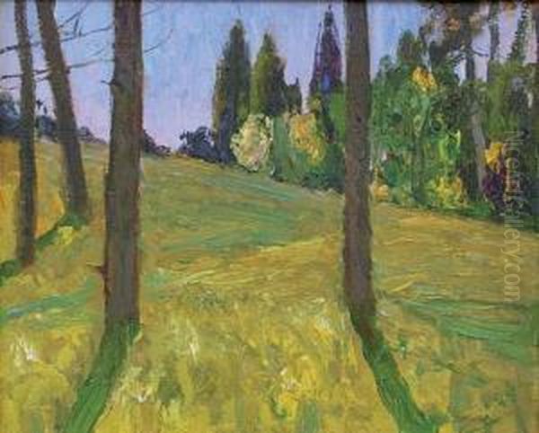 Paysage Aux Chipres - view 1