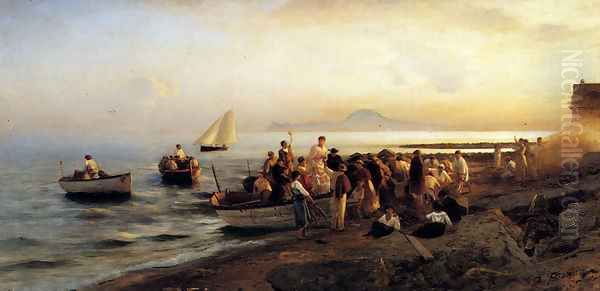 Figures On A Shore - view 1