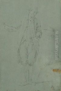 Portrait Of A Standing Gentleman, M. Debornis