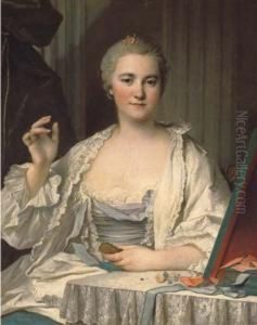 La Mouche: A Lady At Her Toilet