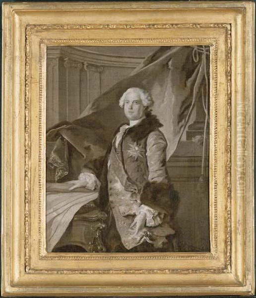 Abel-francois Poisson De Vandieres, Marquis De Marigny And Menars - view 1