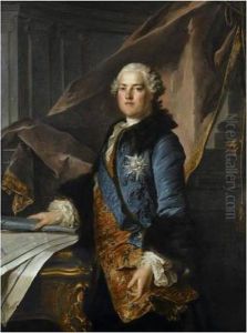 Portrait Du Marquis De Marigny (1727 -1781)