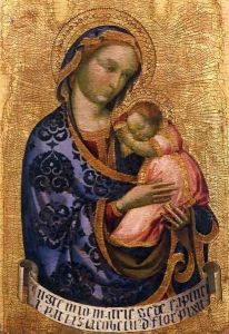 Virgin and Child by Jacobello Del Fiore