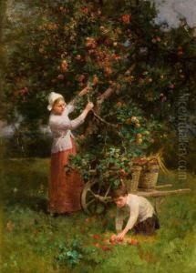In The Orchard, Ecouen, France