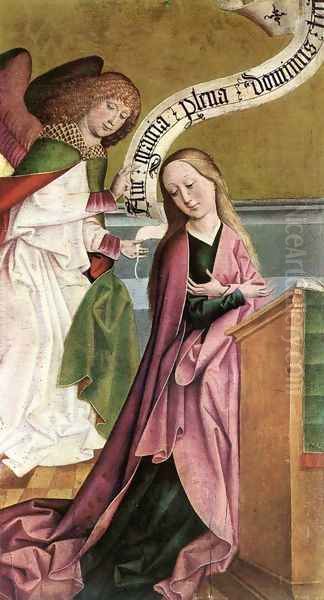 The Annunciation c. 1495 - view 1
