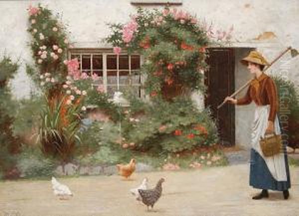 Summer Idyll - A Gardener And Chickens Outsidea Cottage - view 1