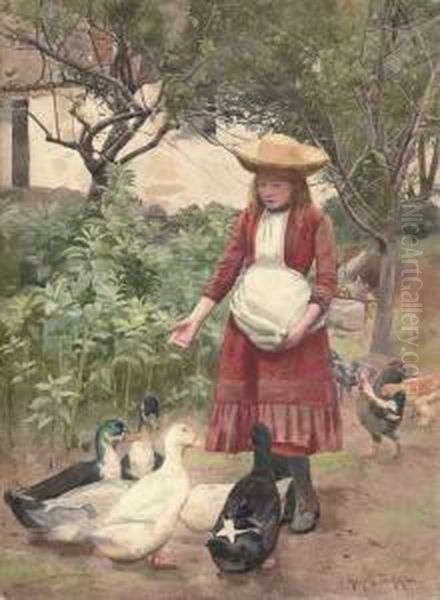 Feeding The Ducks - view 1