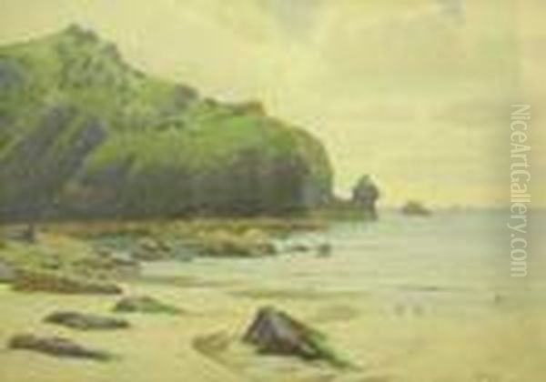 Rock-bound Cornishcoast - view 1