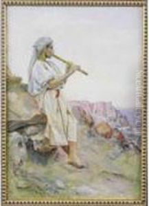 Flute. by Waldemar Knut Gustaf Tode