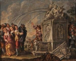 Lo Scherzo Della Fontana by Lodovico Pozzoserrato (see Toeput, Lodewijk)