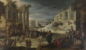 Vue Du Campo Vaccino by Lodovico Pozzoserrato (see Toeput, Lodewijk)