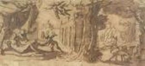 Diane Et Endymion by Lodovico Pozzoserrato (see Toeput, Lodewijk)