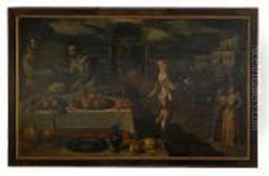 Allegori Over Hosten by Lodovico Pozzoserrato (see Toeput, Lodewijk)
