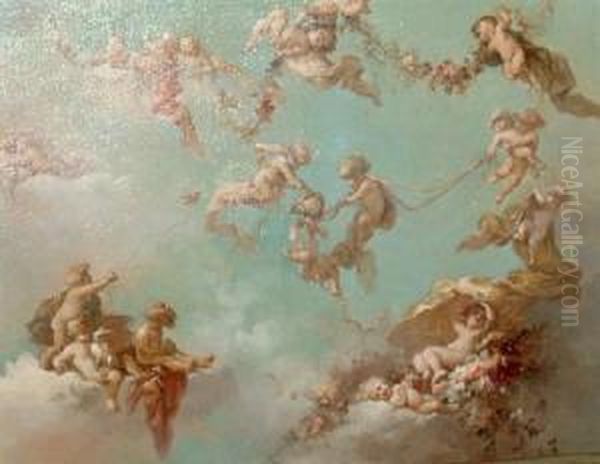 Flying Putti - view 1