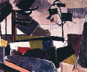 Unfinished Landscape with Tree Branches by Roger de La Fresnaye