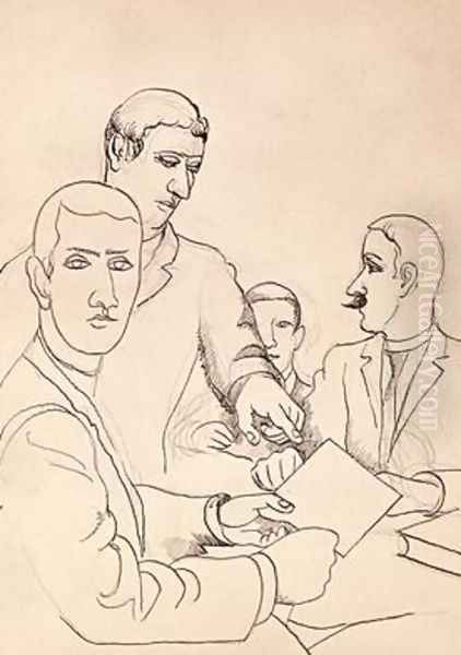 Friends Drawing - view 1