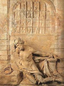 Christ in Chains by Luc Faydherbe