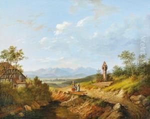 Promenade Au Pied Des Montagnes (autriche) by Matthias Rudolf Toma