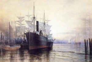 Sunset, New York Harbor
