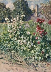 Cottage Garden by Heinrich Tomec