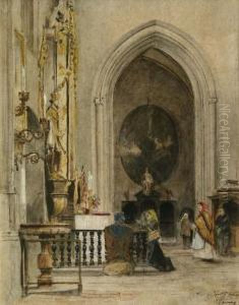In Der Teynkirche In Prag - view 1