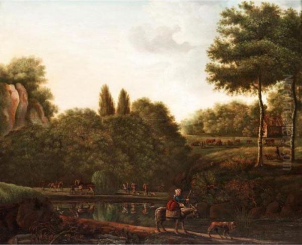 A River Landscape - view 1