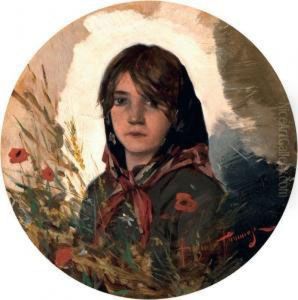 Contadinella by Angiolo Tommasi