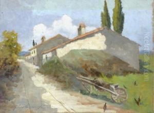 Casolari In Campagna by Gino Tommasi